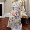 Floral Pleated Summer Dress