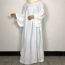 Simple Solid Maxi Dress