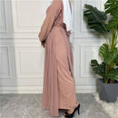 Robe combinaison plissée Nida