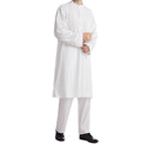 Mens Classic Buttoned Two Piece Kurta Qamis Set