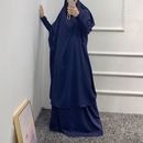 Cinched Cuff Jilbab Skirt Set (2-Piece Set)