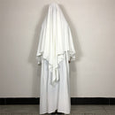 Butterfly Jilbab Abaya Khimar Crepe Set (2-Piece Set)