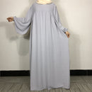 Simple Solid Maxi Dress