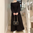 Talj Thick Winter Abaya