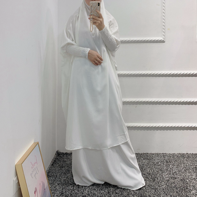 Cinched Cuff Jilbab Skirt Set (2-Piece Set)