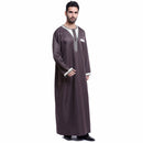 Mens Classic Twisted Emirati Thobe Jubbah