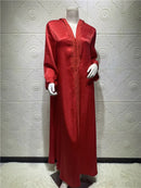 Valeria Velvet Moroccan Kaftan Dress