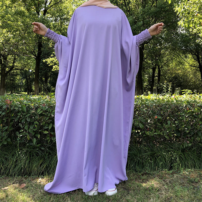 Butterfly Cinched Maxi Abaya Dress Butterfly Cinched Maxi Abaya Dress