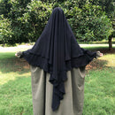 Crêpe Khimar à deux couches