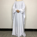 Butterfly Maxi Abaya Dress