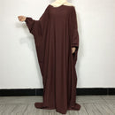 Butterfly Maxi Abaya Dress