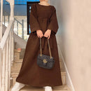 Talj Thick Winter Abaya