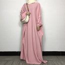 Butterfly Maxi Abaya Dress