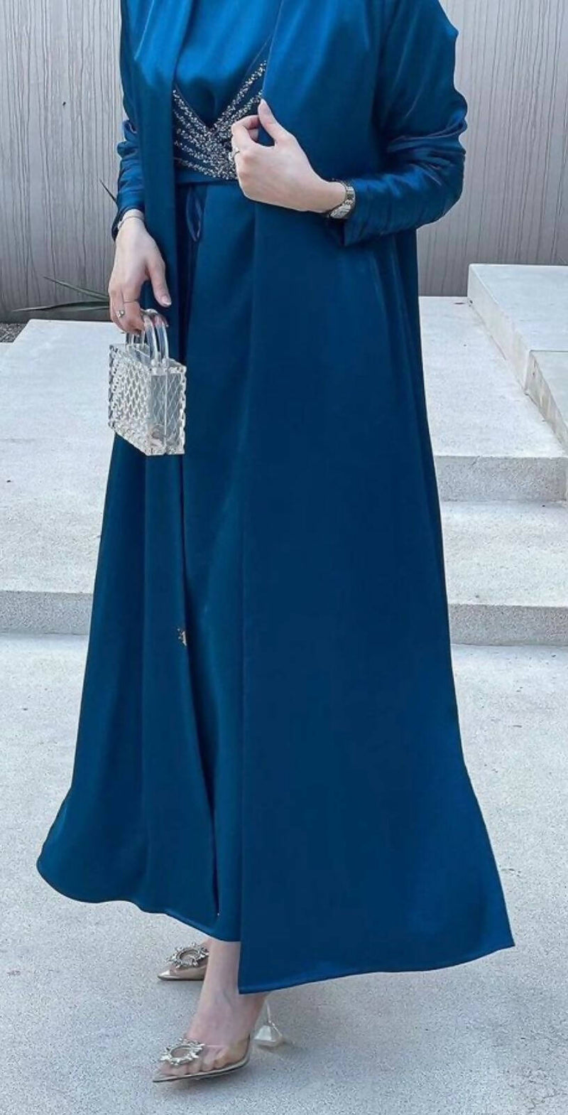 Ruhena Luxurious Abaya Dress 3PcSet