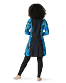 Ocean zip thru swim dress SPF50+