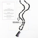 Amethyst & Lava Tasbih | Women's Islamic Prayer Beads, 99 Beads