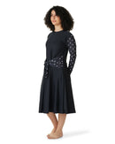 Dot tie swim dress SPF50+