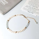 Pearl & Sapphire Tasbih Bracelet | Women's Misbaha, 33 Beads