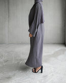 Slate 2 Piece Abaya