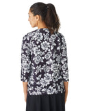 Relaxed Classic 3/4 sleeve top SPF50+