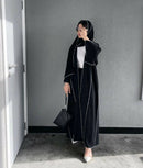 Obsidian Lining Abaya Shrug + FREE HIJAB