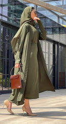 Sameh Abaya 3 pc set