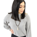 Smoky Quartz Tassel Tasbih | Women's Islamic Prayer Beads, 99 Beads