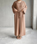 Coffee 2 Piece Abaya