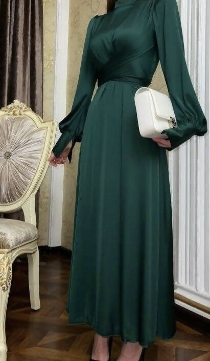 Sarah Premium Modest Gown Free hijab inc