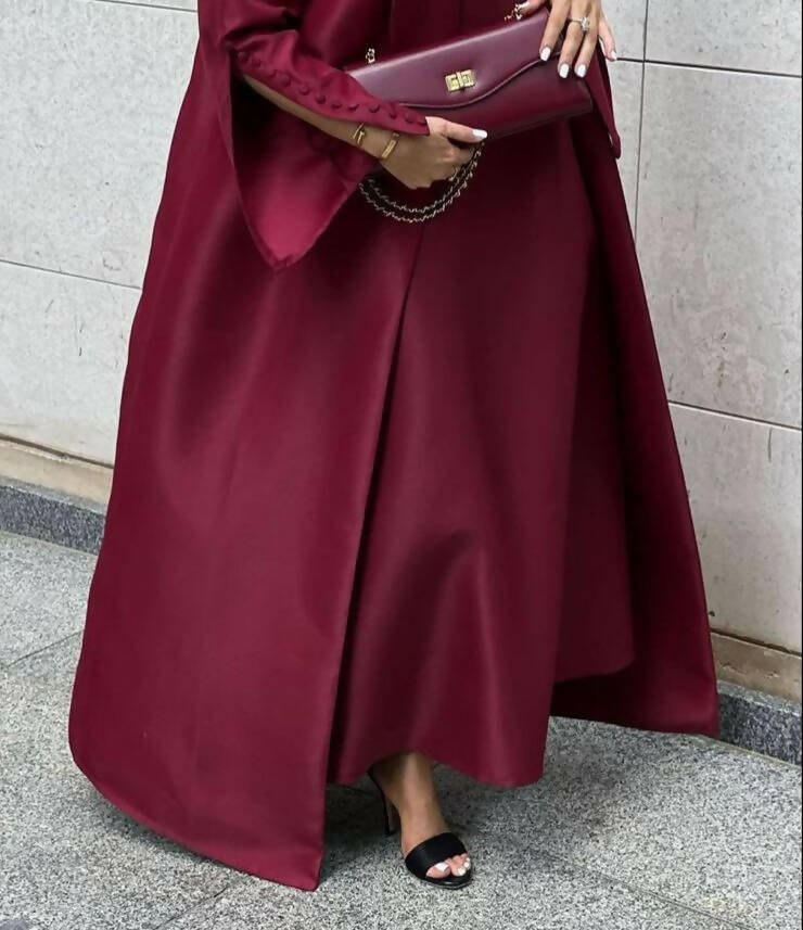Latifah Luxurious Button Abaya