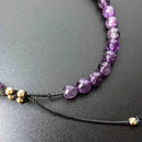 Amethyst Tasbih Bracelet | Women's Dhikr Beads, 33 Beads