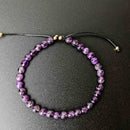 Amethyst Tasbih Bracelet | Women's Dhikr Beads, 33 Beads