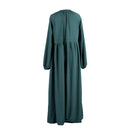 Back Nerine Abaya green loose waist custom