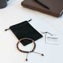 Coffee Agate Tasbih Bracelet | Men's Misbaha, 33 Beads
