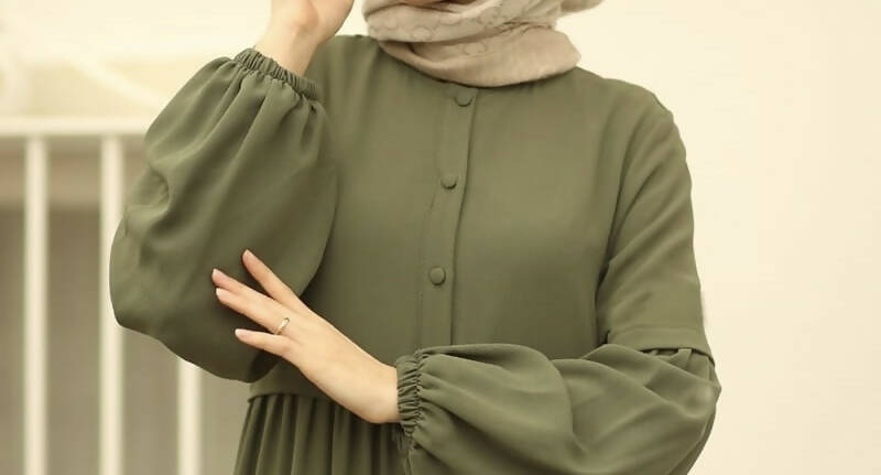 Buttoned up casual abaya 10+ colors