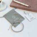 Kunzite Tasbih Bracelet | Women's Dhikr Beads, 33 Beads