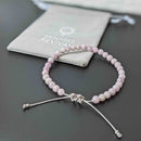 Kunzite Tasbih Bracelet | Women's Dhikr Beads, 33 Beads