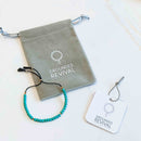 Turquoise Tassel Tasbih Bracelet | Women's Tasbeeh Beads, 33 Beads