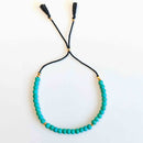 Turquoise Tassel Tasbih Bracelet | Women's Tasbeeh Beads, 33 Beads