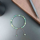 African Turquoise Tasbih Bracelet | Men's Misbaha, 33 Beads