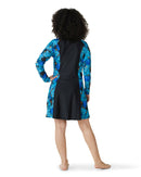 Ocean zip thru swim dress SPF50+