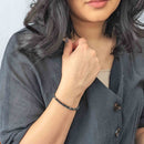 Lava Tassel Tasbih Bracelet | Women's Tasbeeh Beads, 33 Beads