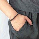 Lava Tassel Tasbih Bracelet | Women's Tasbeeh Beads, 33 Beads