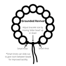 Lava Tassel Tasbih Bracelet | Women's Tasbeeh Beads, 33 Beads