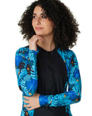 Ocean zip thru swim dress SPF50+