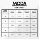 Mirna Pleated Chiffon Button Dress