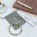 Tree Agate Tasbih Bracelet | Women's Dhikr Beads, 33 Beads