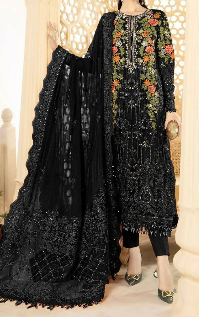 AMNA LUXURIOUS PAKISTANI DRESS 3PC SET 4+ COLORS AMNA LUXURIOUS PAKISTANI DRESS 3PC SET 4+ COLORS