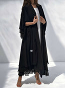 Products Sira Three Layered Frill Edge Cardigan