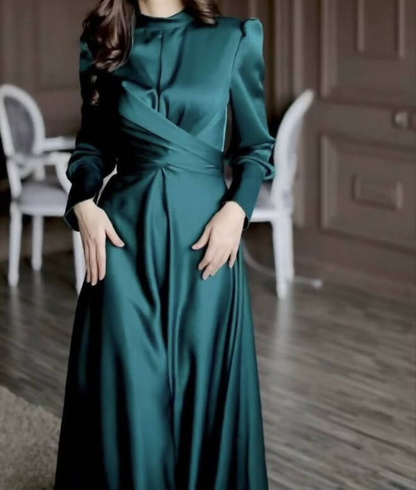 Sarah Premium Modest Gown Free hijab inc